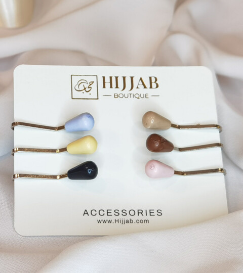 Écharpe Clip Hijab Musulman 6 pièces - 