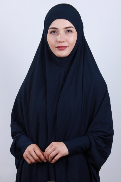 5XL محجبات حجاب كحلي - 