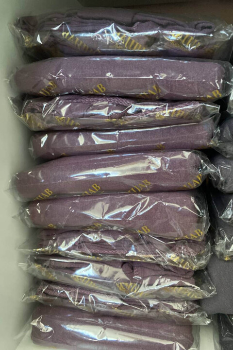 Jersey Premium - Dark amaranth purple 100357840 - Hijab