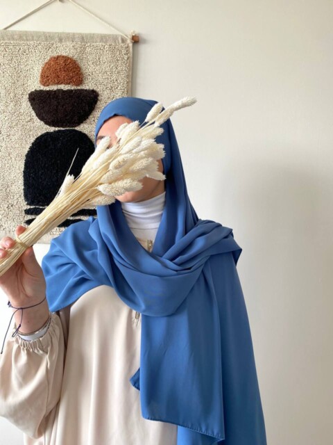Medine Ipegi - Hijab PAE - Blue denim 100357888 - 