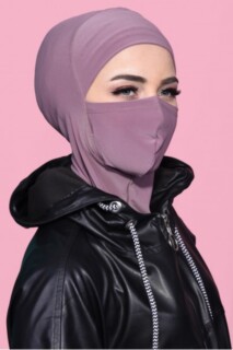 Hijab Sport Masqué Rose Séchée - 