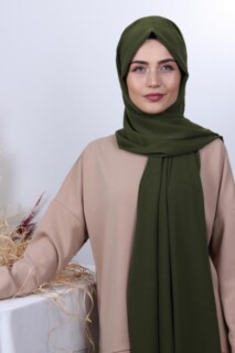 Medine ipegi Shawl - المدينة شال حرير كاكي - Hijab