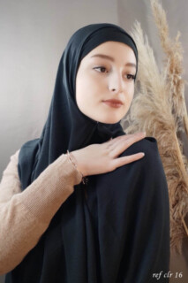 حجاب جاز بريميوم كحل - - حجاب جاز بريميوم كحل - Hijab